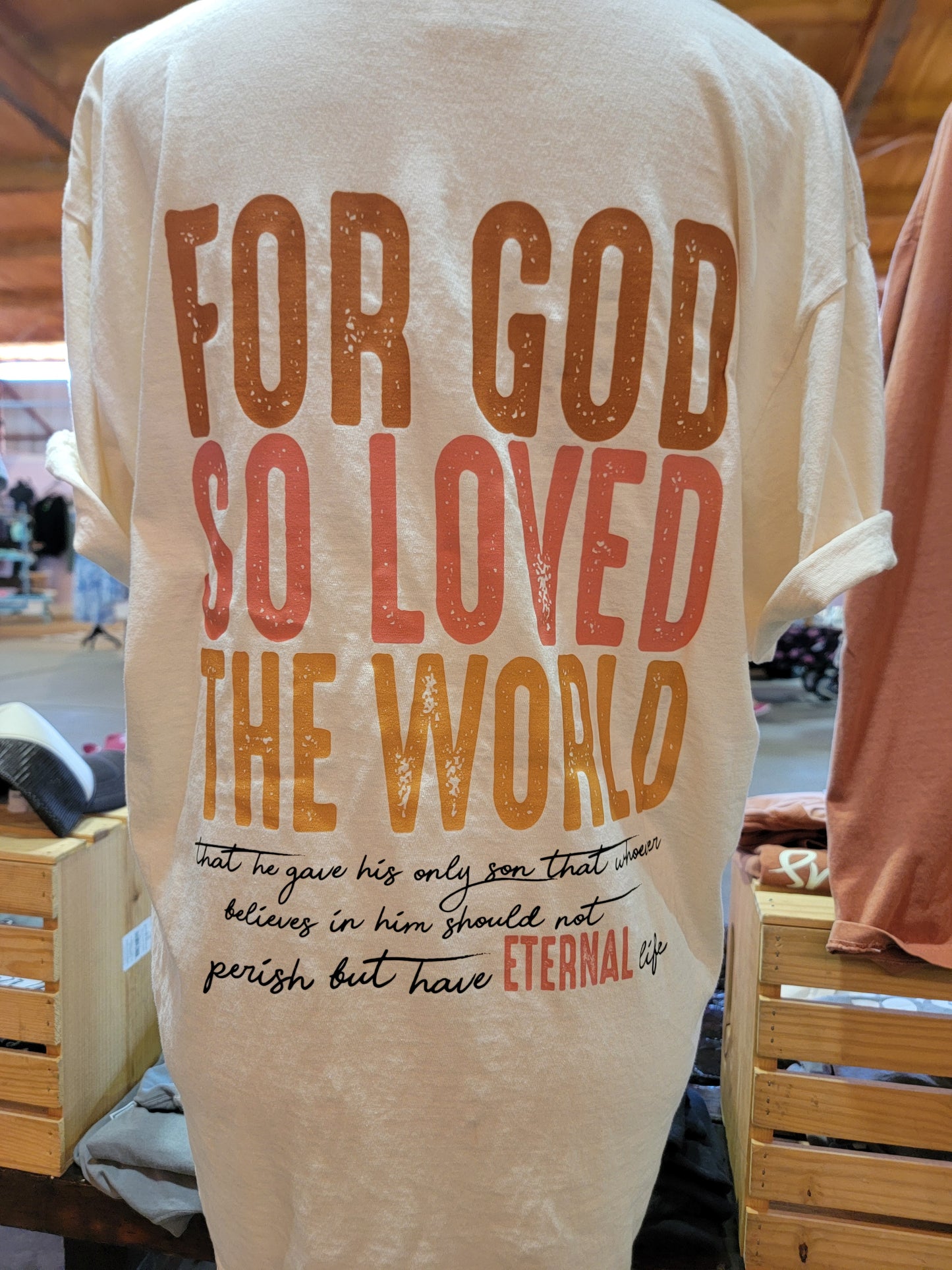 John 3:16 Comfort Color