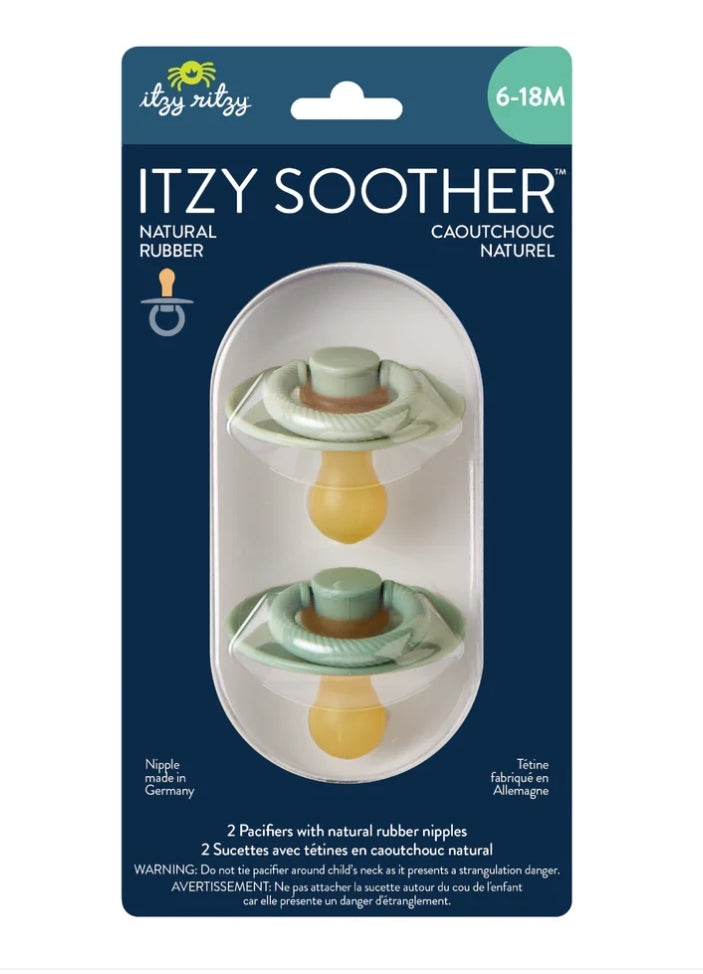 Itzy Soother™ Natural Rubber Pacifier - 6-18M